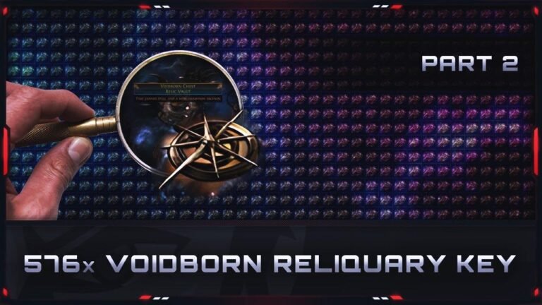 "Path of Exile | Update 3.23 ist da! Taucht ein in Teil 2/3 mit 576 neuen 'Voidborn Reliquary Keys'!"