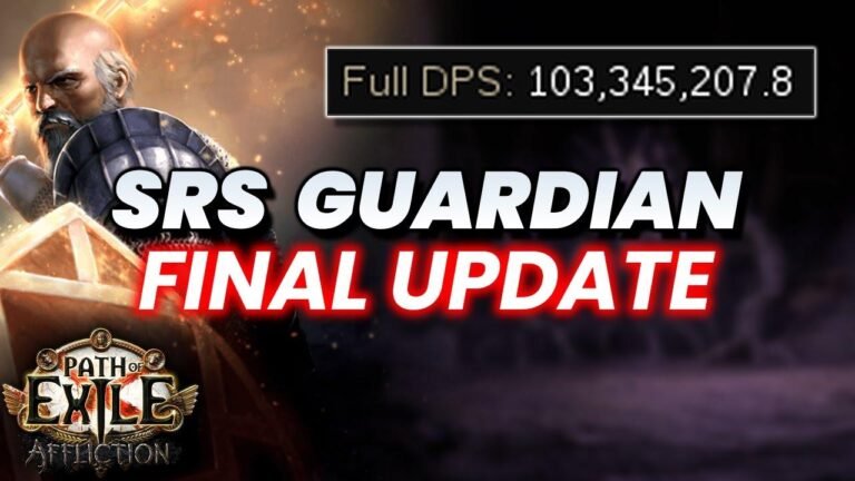 “Wow, the SRS Guardian really took a bigger hit than expected in PoE 3.23 — final thoughts!”