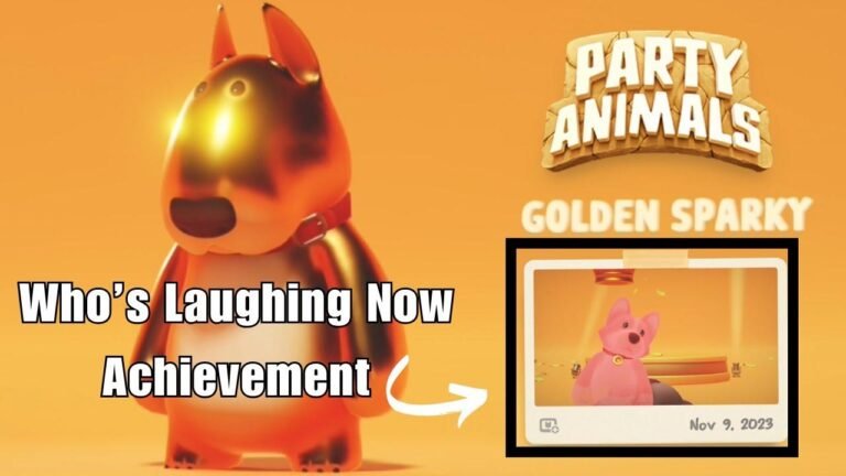 Entfesseln Sie den Spaß mit Golden Sparky: Entdecke die Lacher in Party Animals!