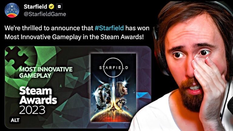 Starfield snagged the “Most Innovative Game” award, how cool is that?