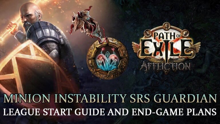 3.23 POE: Easy-to-Follow SRS Guardian Starter Guide for Minion Instability!