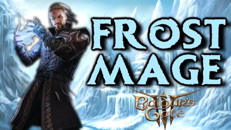 "Vollständige Anleitung zum Spielen eines Frostmagiers in Baldur's Gate 3"