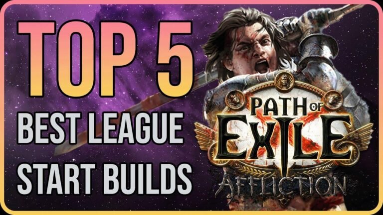 Top 5 Awesome League Start Builds Guides für Path of Exile 3.23 Affliction - Check them out now!