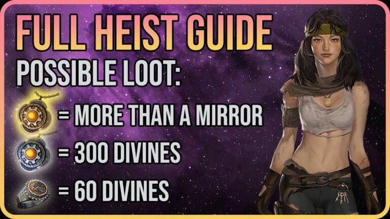 “Heist features some of the most valuable items in the game! Check out our complete guide to making currency.”