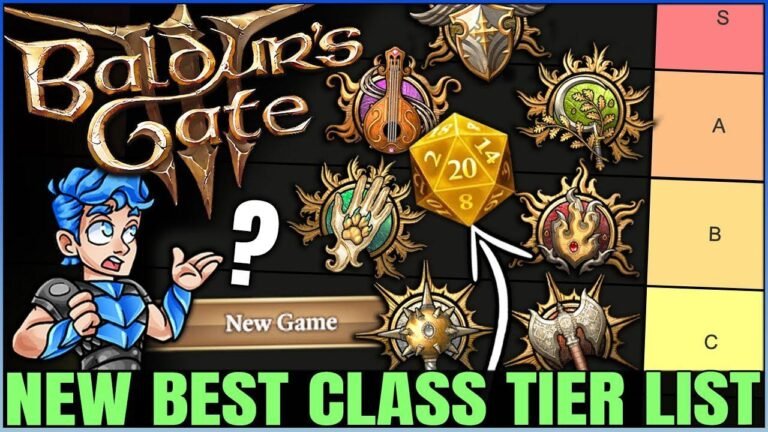 “Check out the latest tier list for the most powerful classes in Baldur’s Gate 3 and get an easy guide for Honour mode!”