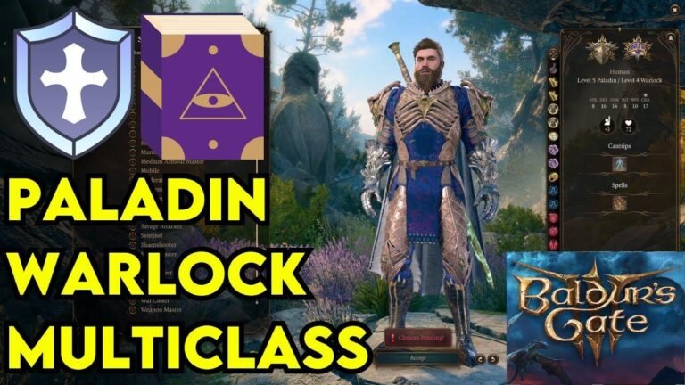 Guide to Building a Multiclass Paladin/Warlock in Baldur’s Gate 3