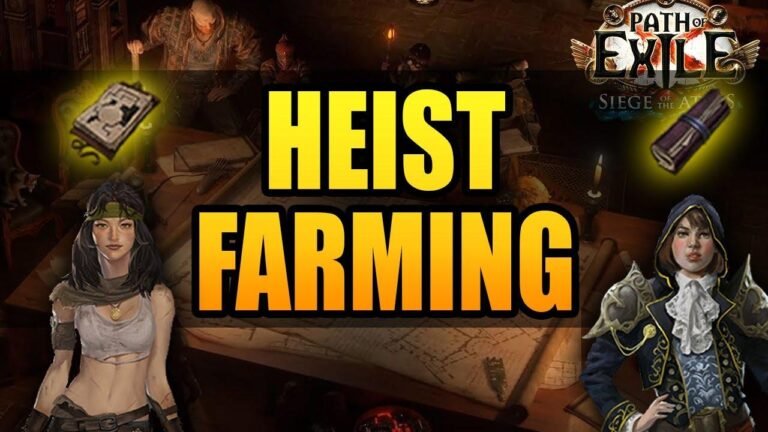 "Guide to Farming Heist for 7+ Exalts an Hour in Path of Exile 3.18 Sentinel - Comprehensive and Easy-to-Follow Tutorial"