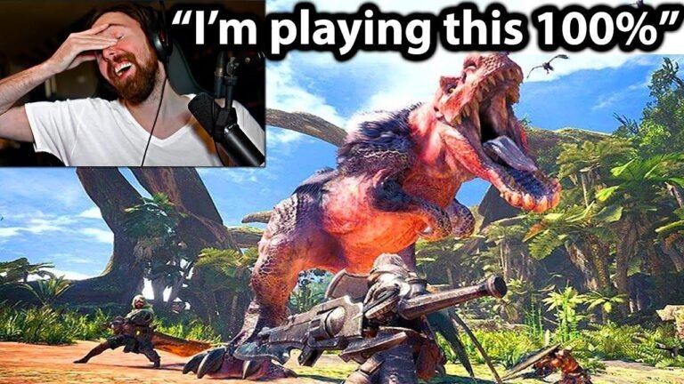 I finally watched dunkey’s video on Monster Hunter World.