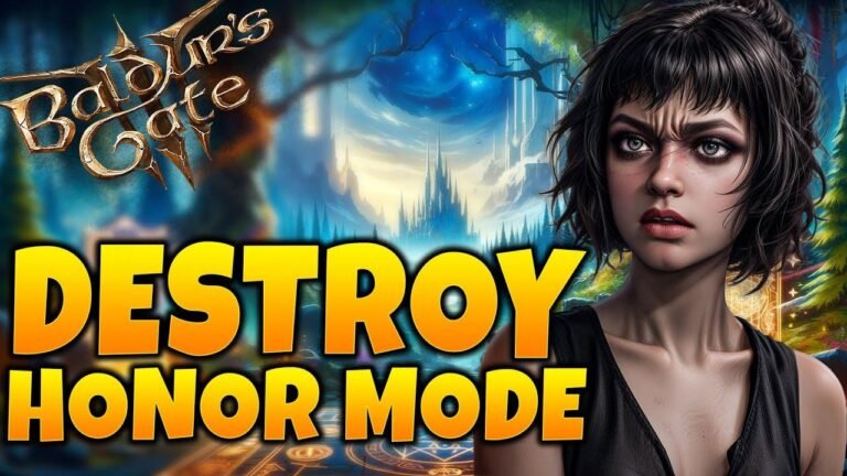 Destroy Honor Mode | Effective Strategies for Baldur’s Gate 3