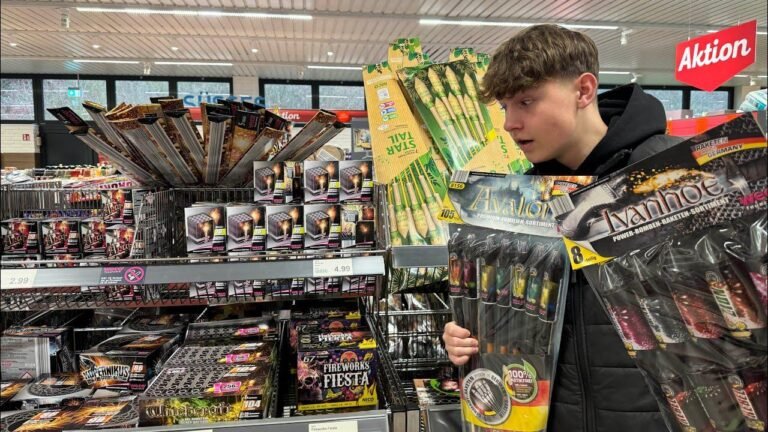 2023 New Year’s Eve Fireworks Shopping Tour 💥 (Lidl, Aldi, Real…)