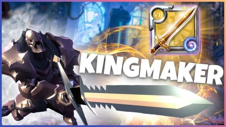 The KING is back! Using Kingmaker to clear Red Zones in Albion Online.