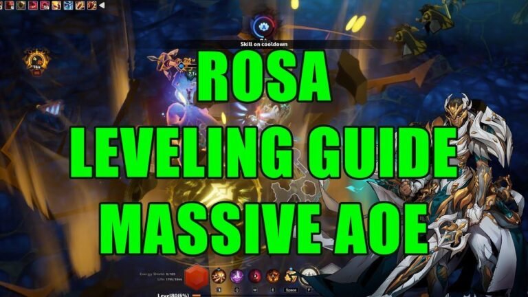 Rosa's Complete Leveling Guide - Massiv wirksame AoE-Fähigkeiten - Unendlicher Spaß - SS3 Nightmare in TLI League - Torchlight Infinite