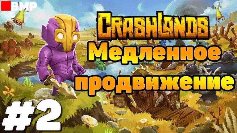 Explore the world of Crashlands – Casual playthrough #2 with non-stop running.