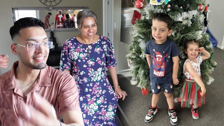 Our official Christmas video with both families | Ash Chachu 😍