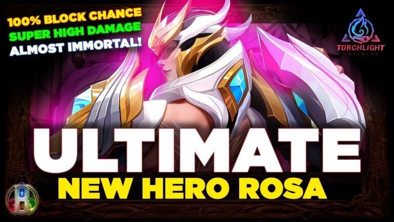 Rosa, the new hero, is an incredible melee character in Torchlight: Infinite, making her the best ever! #Sponsored #Twinightmare