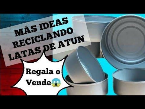 😱♻️More ideas with tuna cans! Create, give, or sell!!! Check it out now👌