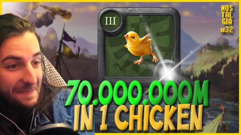 The time I made billions with chickens! Reliving the nostalgia in Albion Online. Watch the best moments in episode 32.