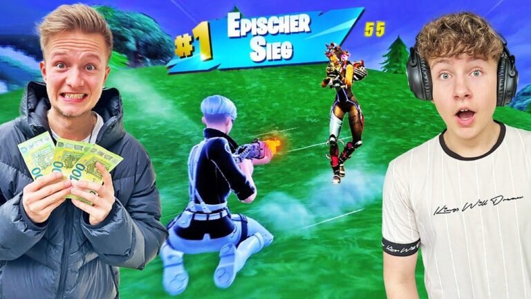 Epic victory in Fortnite earns €300 💶😳 (with @Echtso 😱)