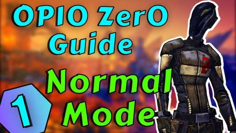 “Borderlands 2 Zer0 OP 10 Guide: Part 1 – Normal Mode Tutorial”