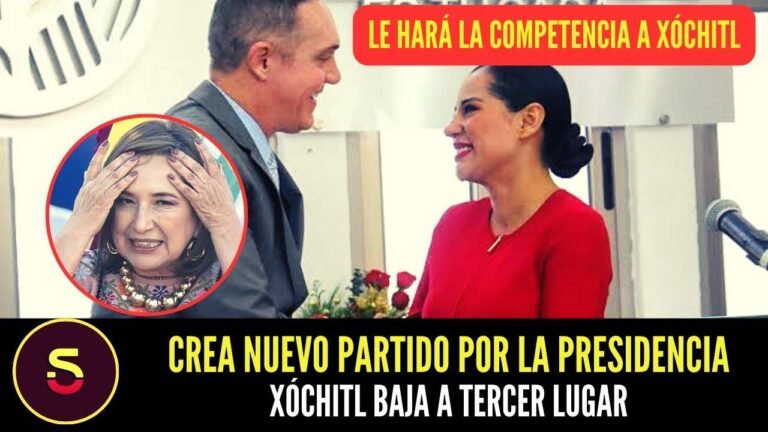 Sandra Cuevas gründet eine neue Partei und tritt im Wettbewerb gegen Xóchitl Gálvez an.
