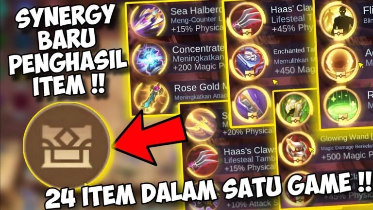 New at Synergy Baru Quartermaster! Choose as many items as you like! Stay updated for Magic Chess Mobile Legends 2024!