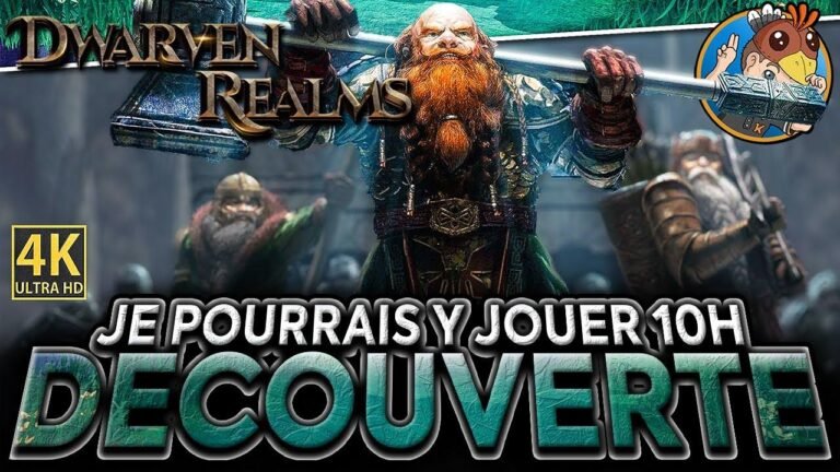 I Could Play DWARVEN REALMS for 10 Hours! 🎥 4K Discovery ⚔️