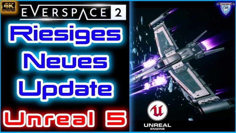 “Upgrade your Unreal Engine 5 and new features for Everspace 2 now available. Get the latest updates in real time! 🤖 [4K-English]”