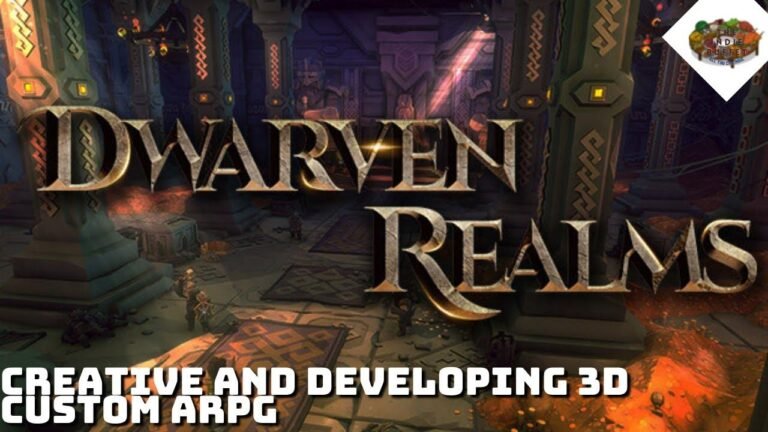 Experience the creativity and development of a custom 3D ARPG set in the lively Dwarven Realms.