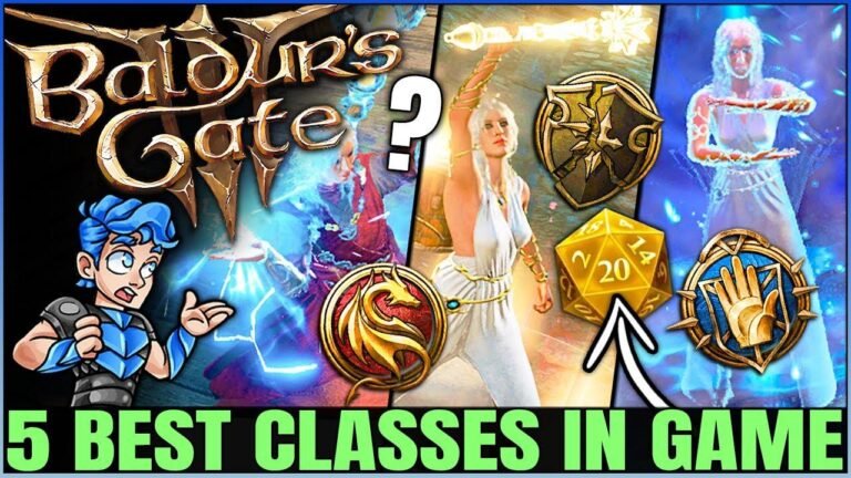 Neue und mächtige Klassen in Baldur's Gate 3 - Schneller und einfacher Klassen-Leitfaden für den Ehrenmodus! Top 5 Auswahlen für maximale Macht!