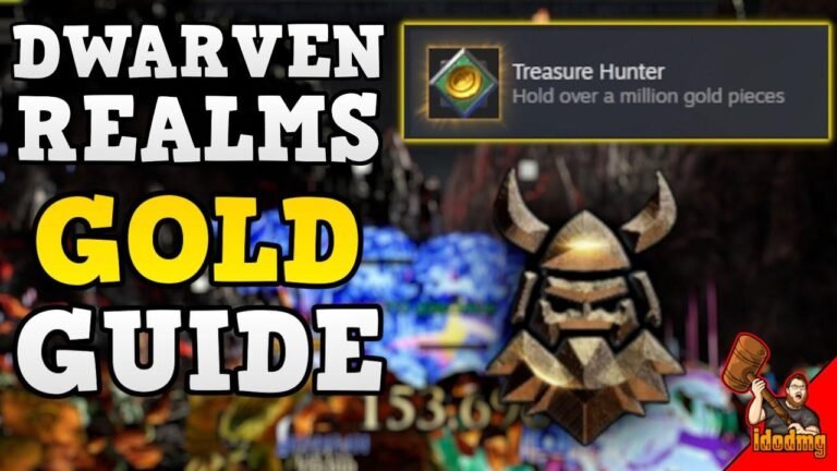 Dwarven Realms Gold Guide is a user-friendly, SEO-optimized, and conversational resource for players seeking to maximize their in-game wealth in the world of Dwarven Realms.