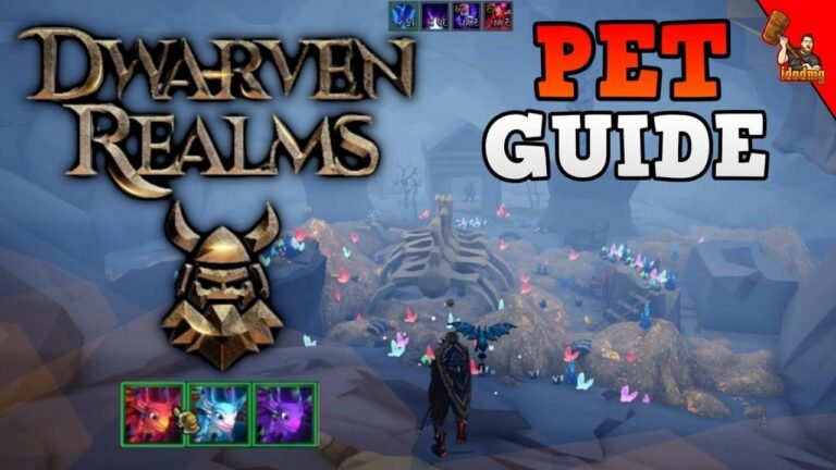 The Ultimate Guide to Pets in Dwarven Realms