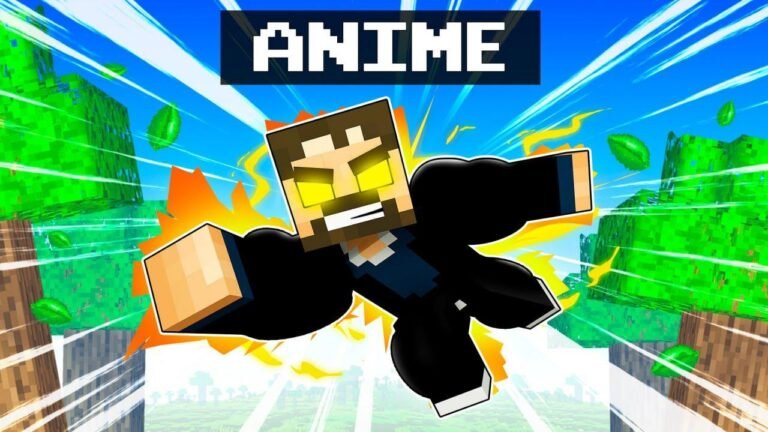 SSundee brings ANIME to life in the world of Minecraft, adding a touch of Japanese pop culture to the virtual realm.