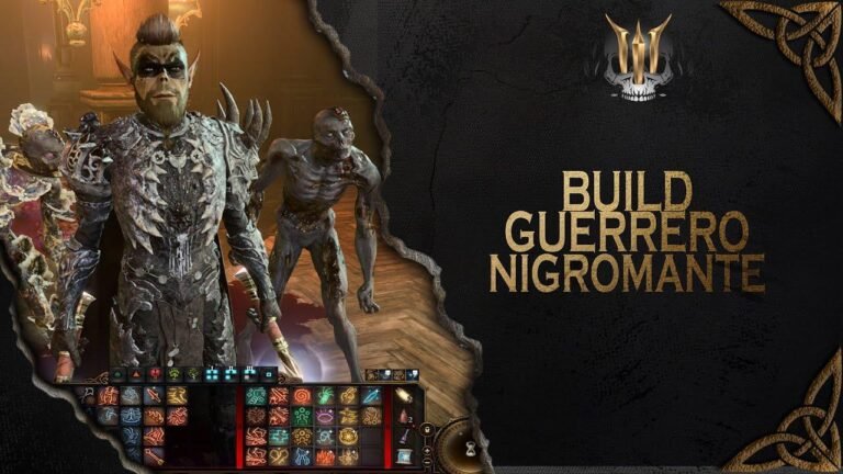 Das Guerrero Nigromante-Build für Baldur's Gate 3 ist so konzipiert, dass es mächtig und immersiv ist und den Spielern eine aufregende Erfahrung bietet.