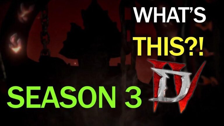Представлен тизер третьего сезона Diablo 4 с таинственными вибрациями