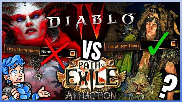 Vergleich zwischen Path of Exile und Diablo 4 nach 2000 Stunden Spielzeit.