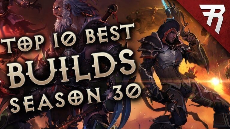 Top 10 Best Diablo 3 Season 30 Builds for All Classes in Tier List 2.7.7