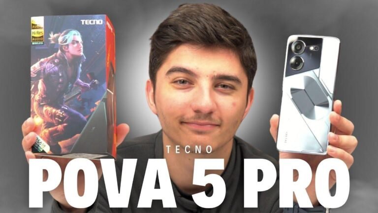 Обзор TECNO POVA 5 Pro 5G | Представляем новый игровой смартфон с плотностью 6080!