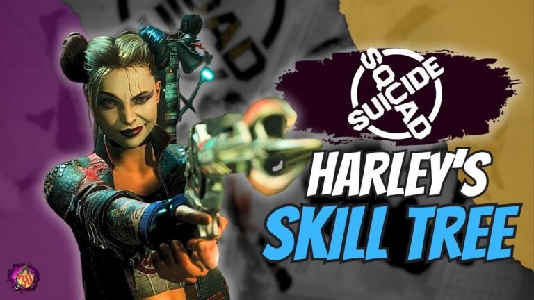 Level up Harley Quinn’s skills and become the ultimate ruler of chaos in her skill tree.
