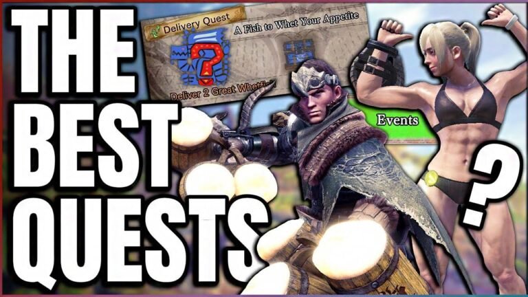 "26 Must-Do-Event-Quests in Monster Hunter World für die besten Waffen und Rüstungen - Verpassen Sie diese wichtigen Events nicht!"