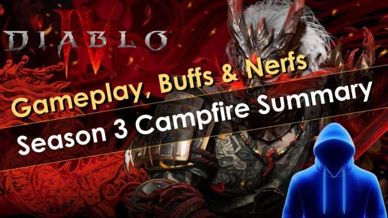 “Recap of Season 3 Campfire in Diablo 4”