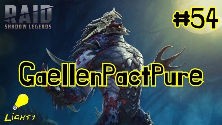 Gaellen's Pact Pure #54 | Free-to-Play Raid Shadow Legends