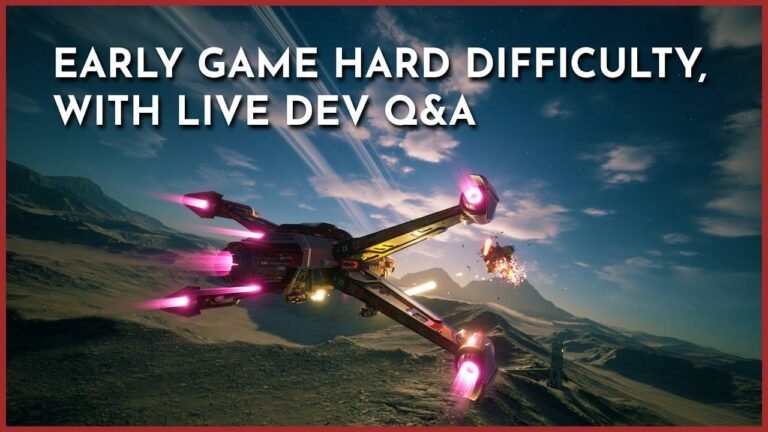 Early in the game, EVERSPACE 2 poses a challenging difficulty level, accompanied by live developer Q&A sessions.