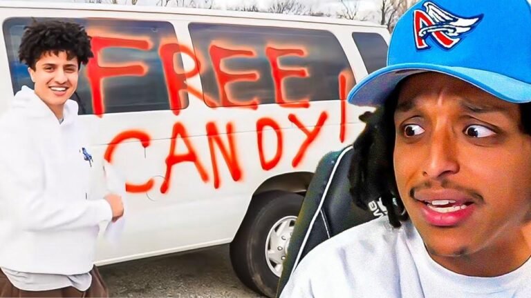 In 2024, Ash Alk brought out the Free Candy Van 😂 to spread joy and laughter.