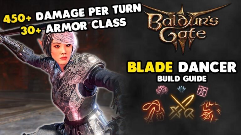 Guide to Building a Blade Dancer for Baldur’s Gate 3 | Crush Honour Mode Easily!