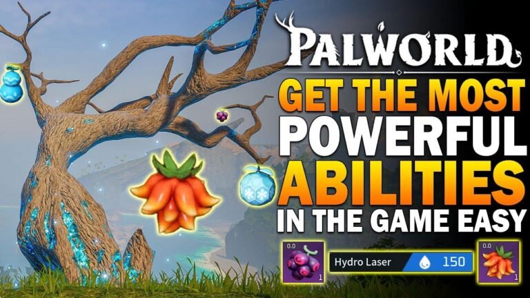 Entdecke die STÄRKSTEN Fähigkeiten in Palworld! Hier findest du die besten Fähigkeiten für Obstbäume und Farming-Tipps.
