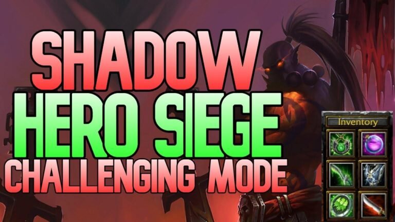 “Shadow HERO Siege introduces a new challenging gameplay mode where you can experience the full agility set for the Blademaster.”