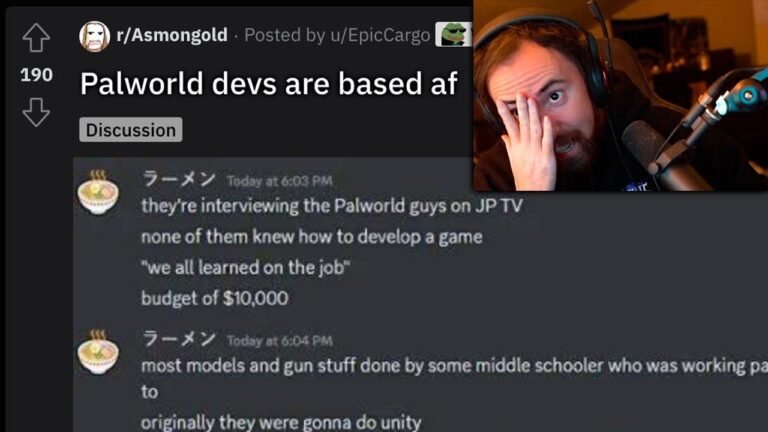 "Palworld-Entwickler sind so cool!"