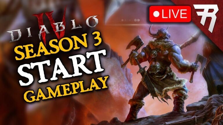 Livestream gameplay of Season 3 for Diablo 4. Join us to see the latest in-action content!