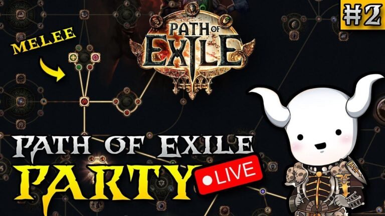 Nehmt am Live-Chat teil, wenn wir Path of Exile auf der Samstagsparty spielen! Kommt vorbei und chattet mit uns, während wir das Spiel erkunden.