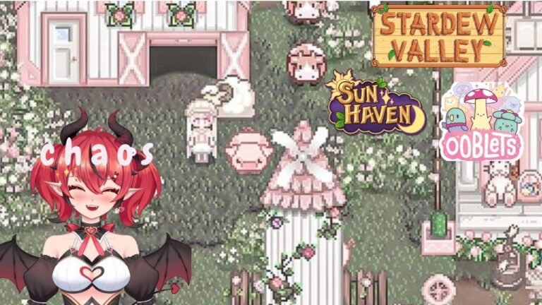 Highlighting the charm of chaotic but cozy gaming with Stardew Valley, Sun Haven, and Ooblet.🌸 Who says gaming can’t be peaceful and fun?